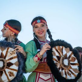 На Байкале состоялся эвенкийский праздник «Больдёр»